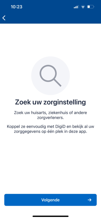 Klik op Volgende