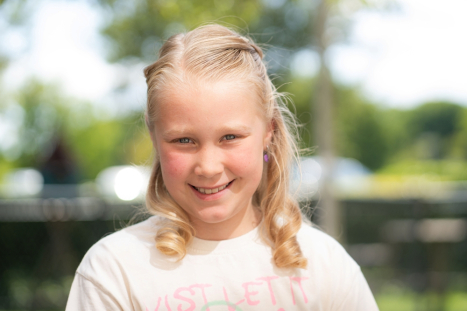 Fiene, 8 jaar