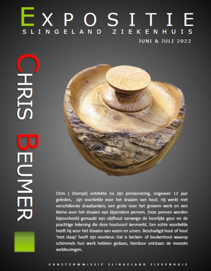 Poster expositie Chris Beumer
