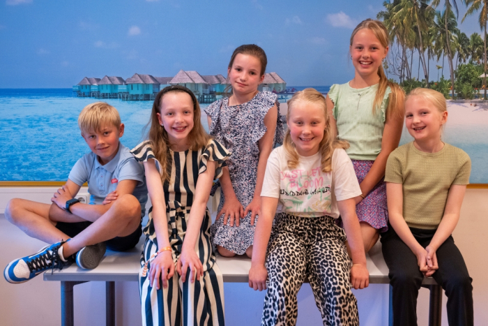 Groepsfoto van de Kinderadviesraad