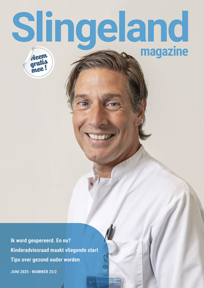 Cover Slingeland Magazine nummer 1 - juni 2025