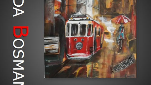 Poster expositie LIda Bosman