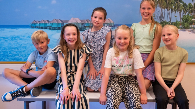 Groepsfoto van de Kinderadviesraad