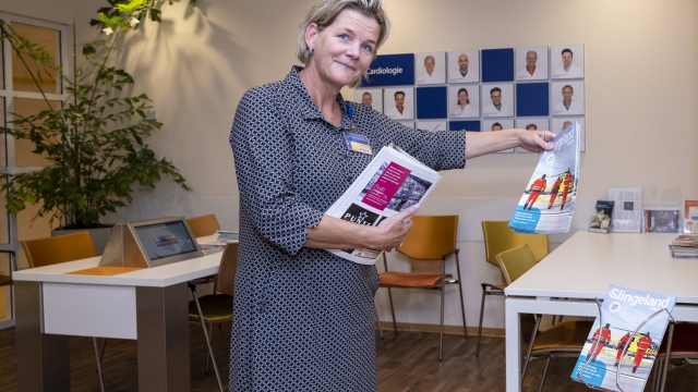 Tanja Beeftink, coördinator vrijwilligerswerk met Slingeland Magazines.